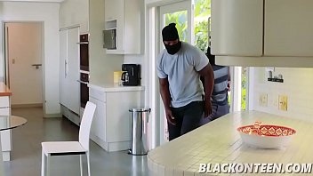 Preview 1 of Teen Fuck And Swallow Old Men - Black Bang Freaky White Girl - Teens Love Black Cocks