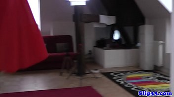 Preview 3 of Rachid Baldi - Busty euro teen fucked by old man in POV