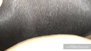 Preview 3 of Vlvouihil - Cum on Juicy Lucys silky black panties