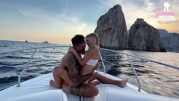 Preview 3 of Y0ung B0y - Fucking the captain on my boat tour to Capri while the crew watches