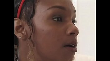 Preview 1 of Pussy Eating Porn Bitter - White stud fucks black cheerleader&#039_s asshole