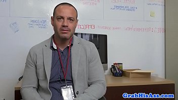 Preview 1 of Aje Bibi - Bondage loving office stud banged by boss