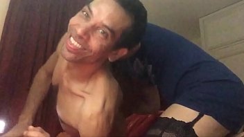 Preview 1 of Rush German - 242 - French Slut Clothed in Blue Cotton Dress,  Satin Panties,  Garter Belt,  High Heels,  Blowjob,  Rimming,  Doggystyle - ANAL PLUG -  and Facial Cumshot