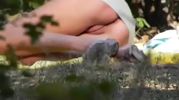 Preview 2 of Xxxbf Porn Video American - Upskirt no parque