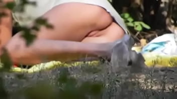 Preview 4 of Xxxbf Porn Video American - Upskirt no parque