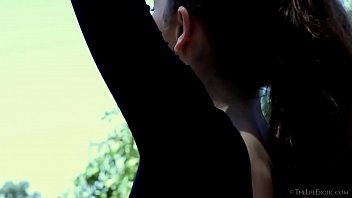Preview 2 of Lagging Sex - Teen Avri Norwood Masturbating Outdoor