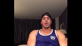 Preview 1 of Niki Found - Hot Latino Showing Bulge on Cam