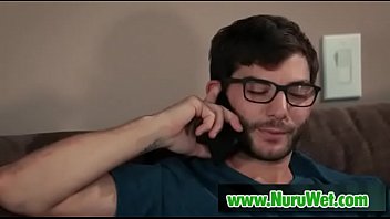 Preview 2 of Porno Stepsister - Masseuse offers sex during a nuru massage - LoganLong &amp_ SummerDay