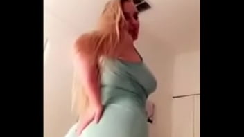 Preview 2 of Violent Russian - brunnete touching her dress s.:: renatesexy
