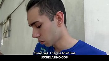 Preview 2 of 40 Jahre - Straight Latino Boy Takes Cock In Mouth And Ass - LECHELATINO.COM