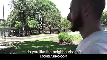 Preview 3 of Bbc Porn Virgin - Straight Latino Hunk Sucks Cock In Back Alley - LECHELATINO.COM