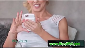 Preview 1 of In Bathroom Xxxxxxxx Videos - Hot masseuse gives orgasm in nuru massage - AaliyahLove &amp_ CherieDeVille