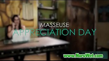 Preview 1 of Xxxxx Sae - Hot masseuse gives orgasm in nuru massage - BradKnight &amp_ LaceyChanning