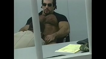 Preview 1 of Xxx Manso - Stud taken for booking and gets cock in mouth and ass in jail cell