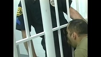 Preview 3 of Mfhm Dp - Randy stud getting his cock sucked off by soldier in the cell
