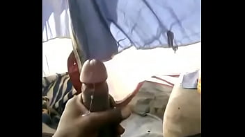 Preview 3 of Vid 730 Black And White - Zaire quiccly busting a big nut