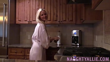 Preview 1 of Mother 50 Son Fucking - CREAM WITH MY COFFEE