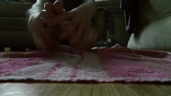 Preview 4 of Bareback Piss Orgy - My 20 year old boy feet - oily massage