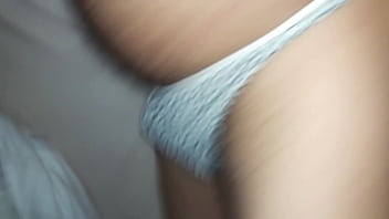 Preview 4 of Russian Milf Natalie - Feeling a big dildo in my hole with panty