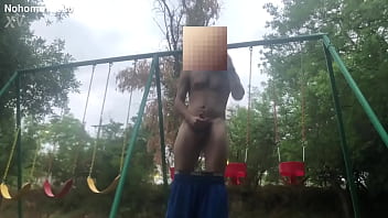 Preview 3 of Grin Land - Naked in the park (part 7)