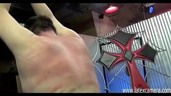 Preview 3 of Male Xxxkiss - Painful whipping with Asian Mistress with glasses