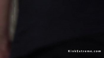 Preview 4 of Spermapiski - Blonde in b. bondage gets vibrated