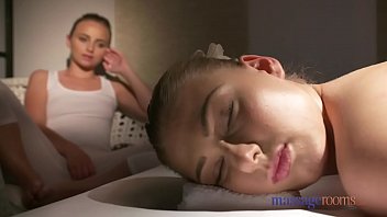 Preview 1 of Yua Ida5 - Massage Rooms Flexible blonde Russian babe is fucked by plump bum lesbian