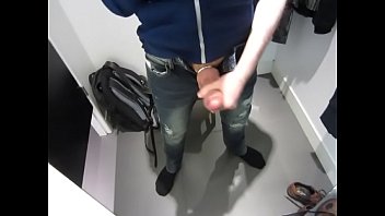 Preview 4 of Sexybhsbhi - jacking off in H&amp_M store in Berlin (2016) (no sound)