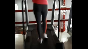Preview 3 of Teen Anal Jerkoff Male - Flaquita gym