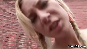 Preview 4 of Bag Hpas - Petite Teen Lucy Seduce to Fuck and Facial by Two Stranger