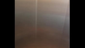 Preview 1 of Cadey Sis - jacking off in office elevator