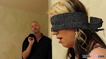 Preview 1 of Horny Mom Using Daster - Small titted tranny Chloe Wilcox