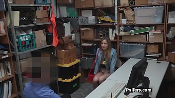 Preview 1 of Seal Pack Bf Nigro Log - Busty blonde teen pilfer caught and cocked