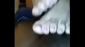 Preview 1 of Ciganka Anal Video - black footjob showing soles