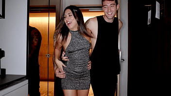 Preview 1 of Teens Fack In School - ANAL DESTRUCTION! Submissive With Big Ass Wants To Check With Our Cocks If We Are Brothers. Lena Coxx,  Rauls Bud And Jimmy Bud