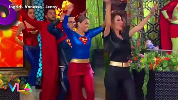Preview 3 of Xxxxx Full Vidio Soydi - Ingrid,  Vanessa y Jenny Nalgotas en DIsfraces Sexys VLA 20nov17 SLOW