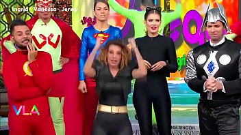 Preview 1 of Xxxxx Full Vidio Soydi - Ingrid,  Vanessa y Jenny Nalgotas en DIsfraces Sexys VLA 20nov17 SLOW