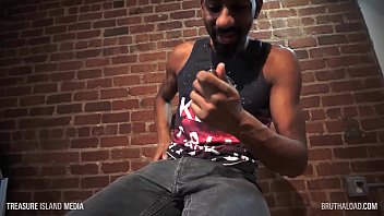 Preview 1 of Tamil Reshma Hot Movie - Cute slim black guy shoots his load