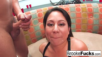 Preview 4 of Sexy Milf Pov Hanjob - Brooke has a crazy orgy
