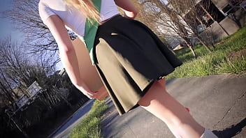 Preview 1 of Hump Beach Ball - Girl Scout Fucks StepDaddy for Cookies