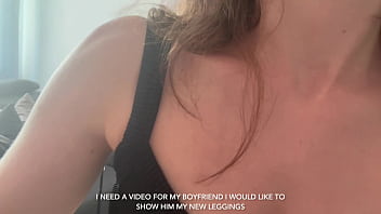 Preview 1 of Gratis Xxxsexi Mom And Son - Cheating Girlfriend is Horny for her Roommate&#039_s Cock