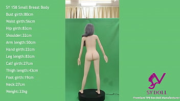 Preview 2 of Valeriya Nemchenko Amateur Anal - SY 158cm small breast sex doll 360&deg_ show
