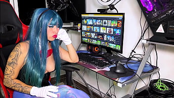 Preview 1 of Pornptain Woman - Bulma se folla a Goku mientras vegetta entrena - parte 1