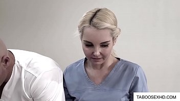 Preview 2 of Britney Sonn - Girl tricked into threesome - sex massage