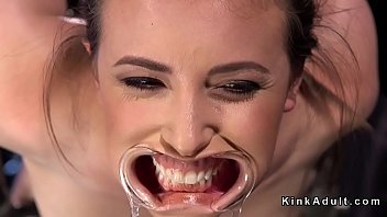 Preview 2 of Milf Grup Tubes - Brunette in bondage gets feet torment