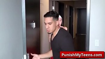 Preview 2 of Gay Oiled Frottage - Submissived XXX - Hammered And Nailed with Becky Sins porn clip-01