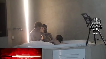 Preview 2 of Medsin Lee Sex - Motel Hidro Threesome PT2