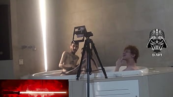 Preview 4 of Medsin Lee Sex - Motel Hidro Threesome PT2