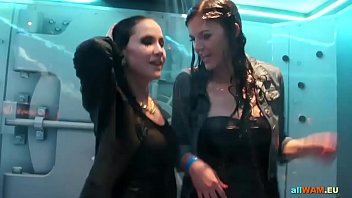 Preview 2 of Woodman Casting Sherly Nitro - 1 Hot Euro Sluts Dancing in the Shower