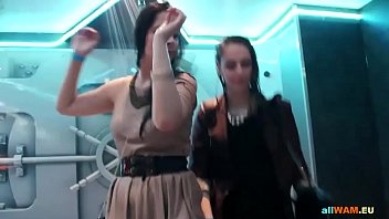 Preview 3 of Woodman Casting Sherly Nitro - 1 Hot Euro Sluts Dancing in the Shower